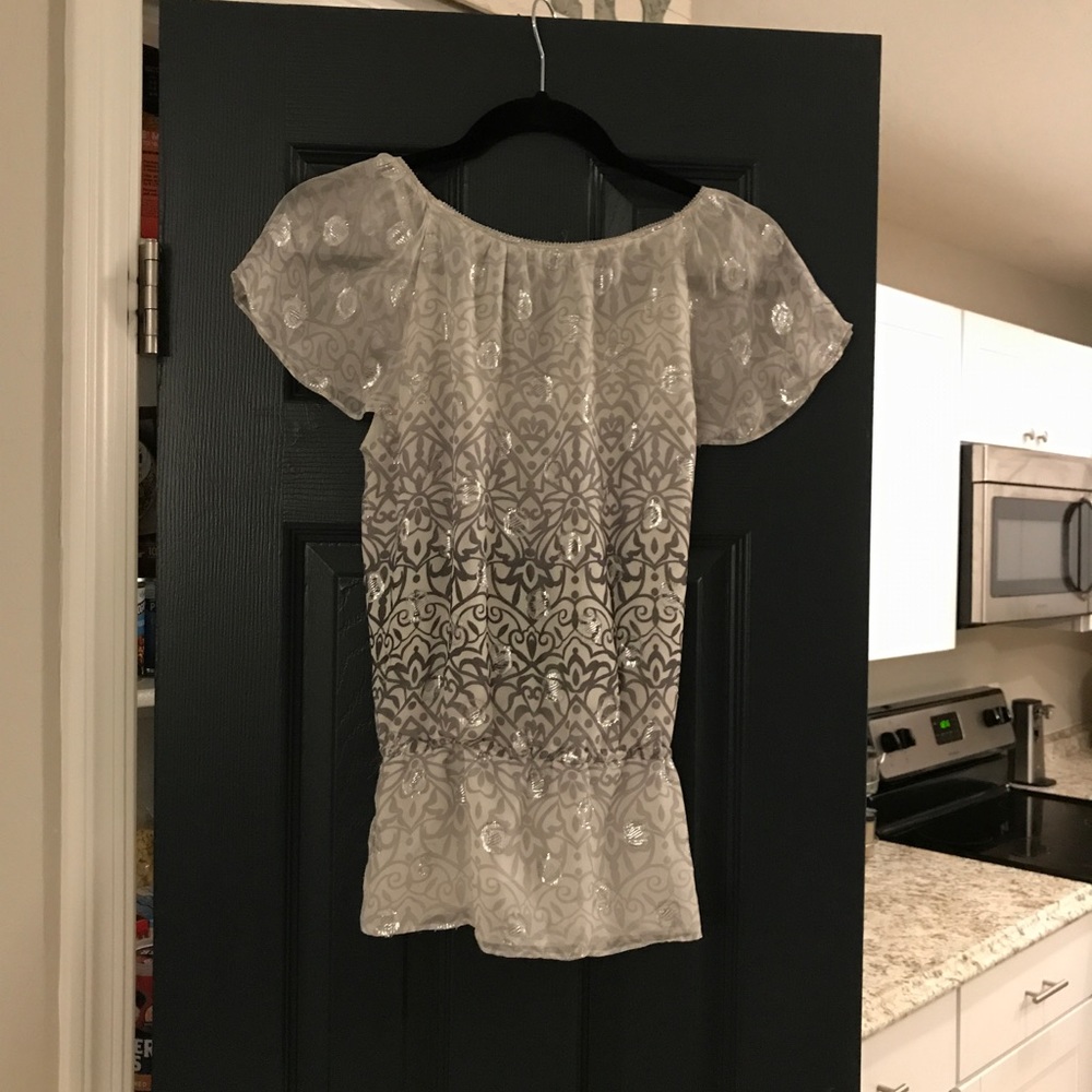 WHBM Silk Blouse - Picture 3 of 3